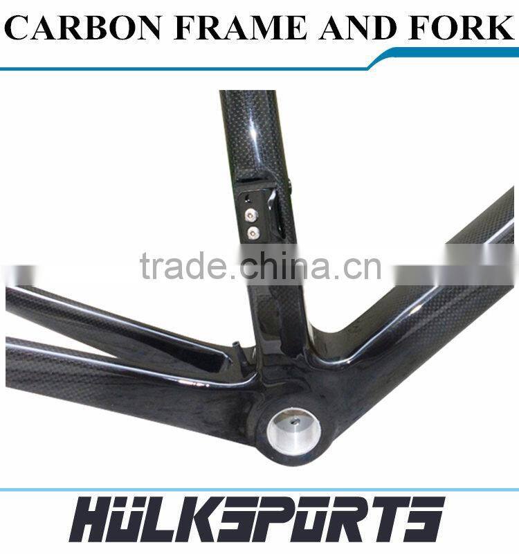 High Quality Cheap 700C OEM Carbon Road Bike Frame Carbon Road Bike Frame Made In China Chinese Carbon Bike Frame