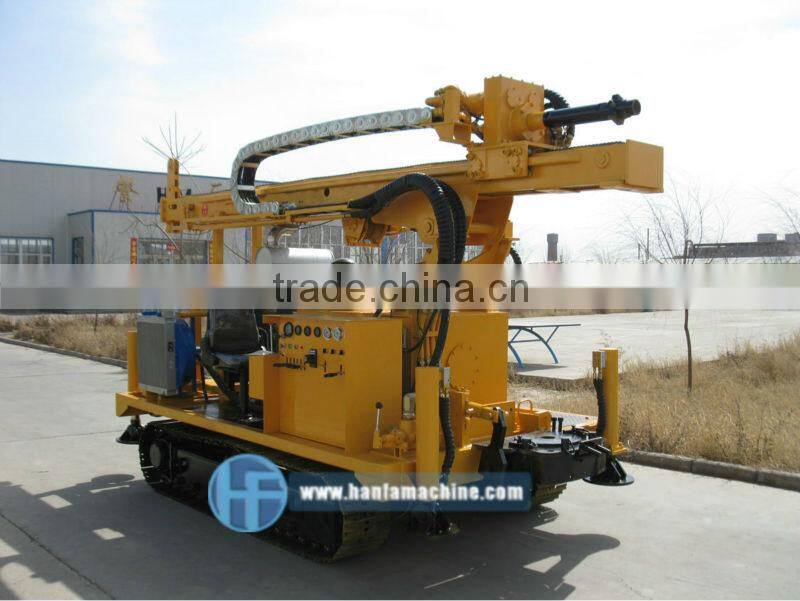 HF-400L multifunctional drilling rig, DTH drilling tools