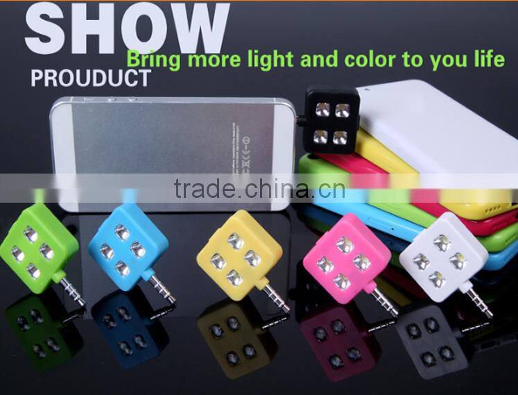 Selfie Stick Flash Led Light, No Bluetooth Camera Flash Monopod