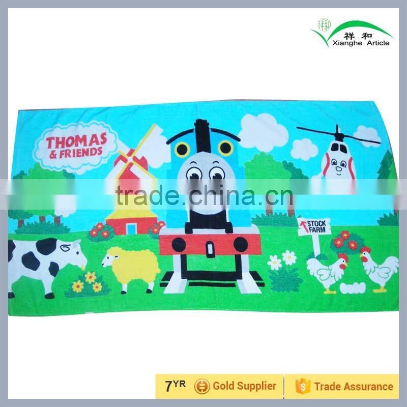Magic Beach Towel with Custom Design as Promotional Gift