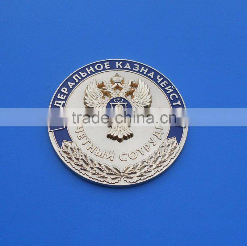 High quality plated gold coins in gifts box