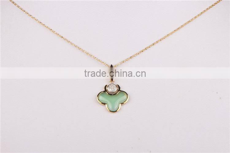 hot sale modern pendant light druzy pendant zircon silver pedant Polly jewelry China factory best price