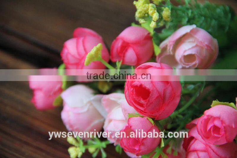 Foreign trade exquisite false bracteal leaf tea mei flower simulation Silk flowers manufacturer wholesale sitting room adornment