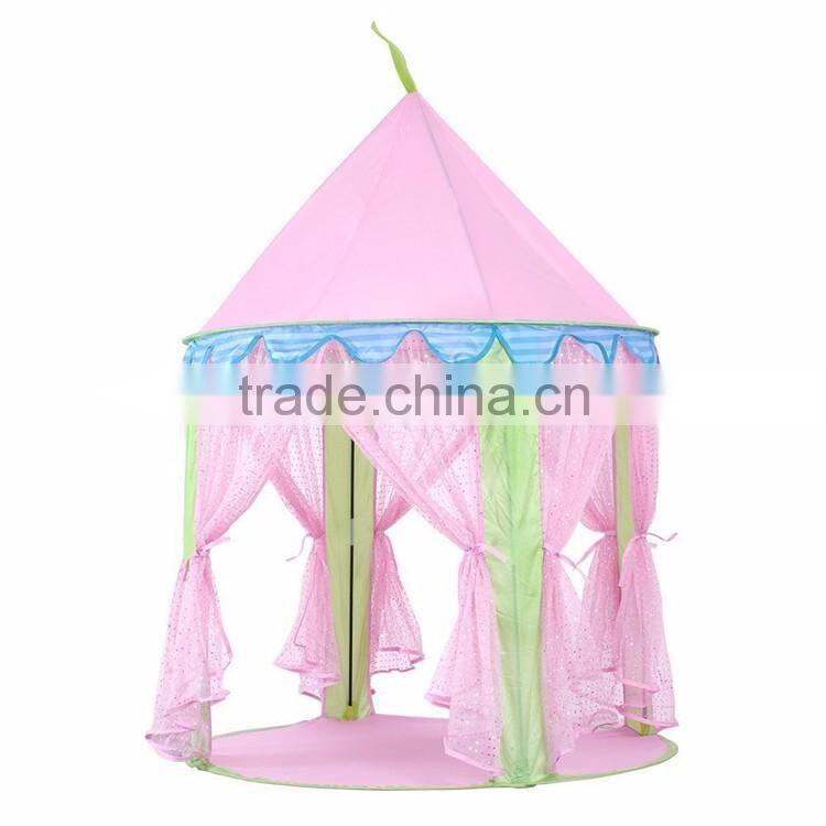 Kids Castle Tee-Pee Tent Princess Castle Kids Tent Play House Baby Child Kid Play Tent