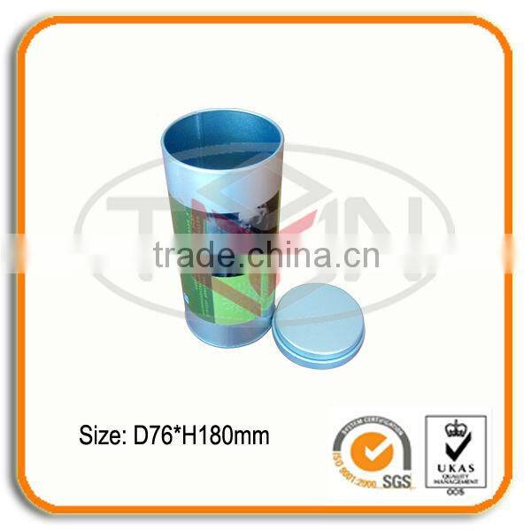 Round Airtight Tea Storage Tins