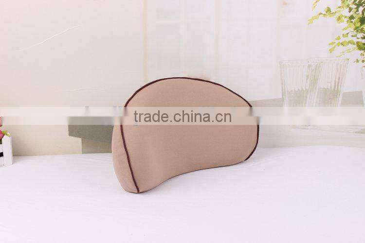 2015 Memory foam seat backrest cushions, back rest cushion with 100% polyester cover