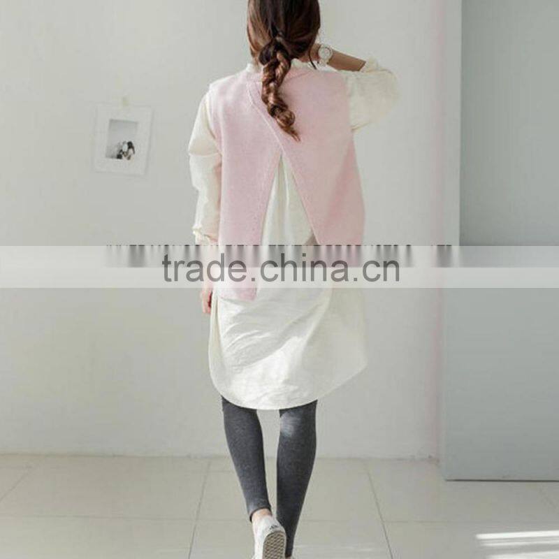 Mongolian Cashmere Sleeveless Sweaters and Vests Patterns & Knits