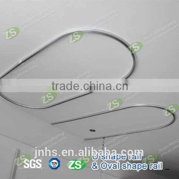 U shape Ceiling Mounted Aluminum Medical Transfusion Support