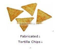 Automatic Baked Round Corn Tortilla Chips Doritos Machinery