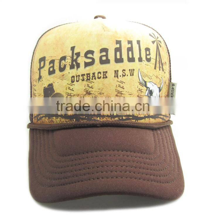 dye sublimation hat, sublimation print hat, mesh hat