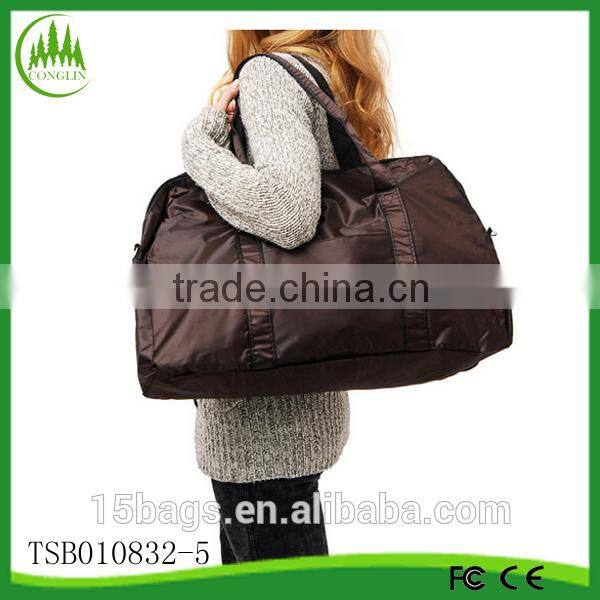 2015 new arrival wholesale waterproof polyester outdoor duffle bags travel