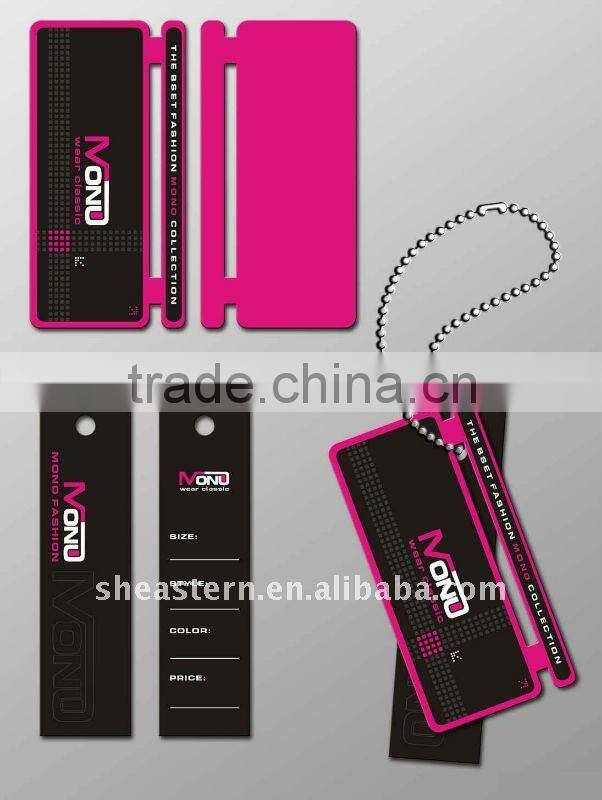 Custom paper hang tag