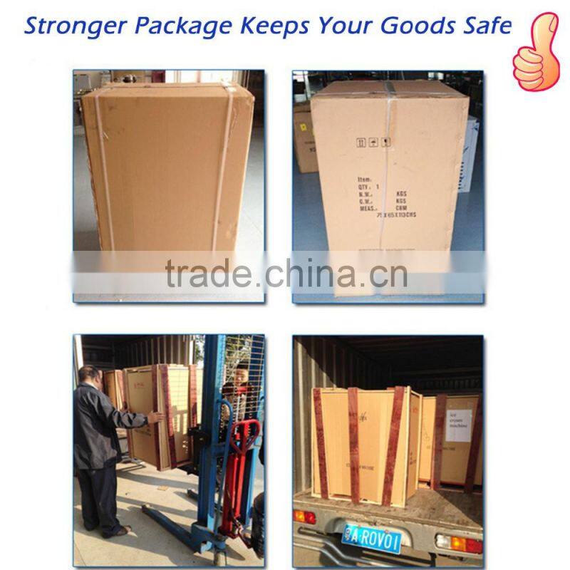 Hot sale ice cream maker machine for soft ice cream making