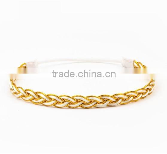 Hot-sales kids large gold cross headband baby hair accessory baby gold hair band wh-1835