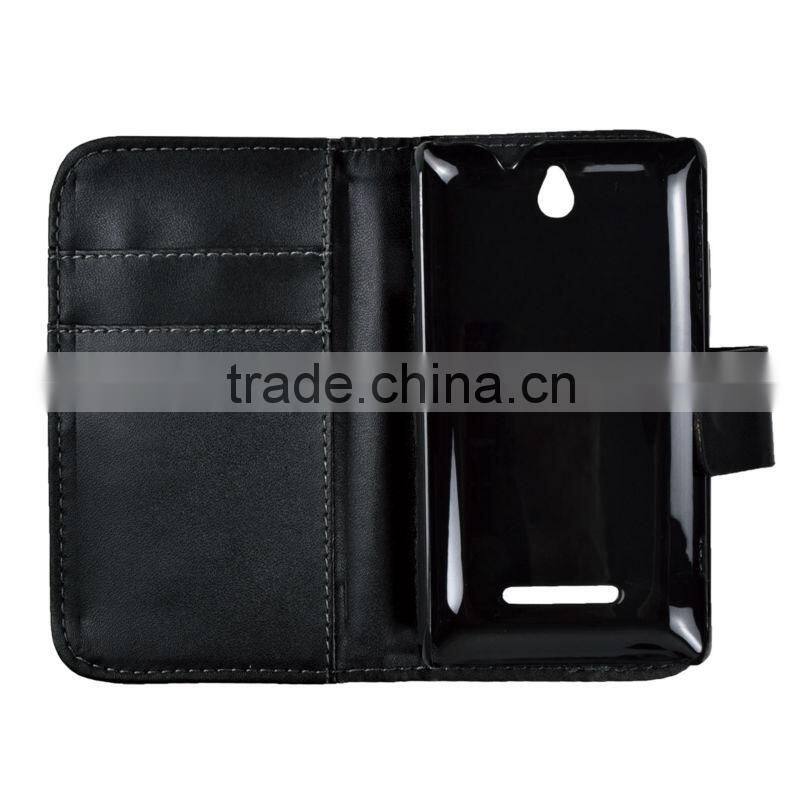 Wholesale price For Sony Xperia Z Ultra XL39h 100pattern leather case with holder