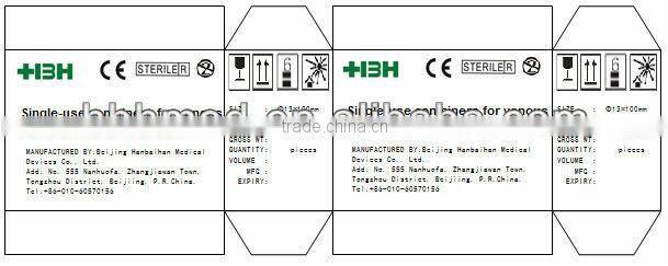 PET Heparin sodium tubes with perfect vacuum