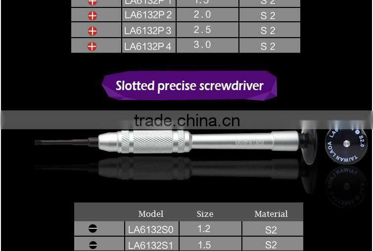 LAOA S2 material 9 in 1 precise screwdriver cellphone repair set