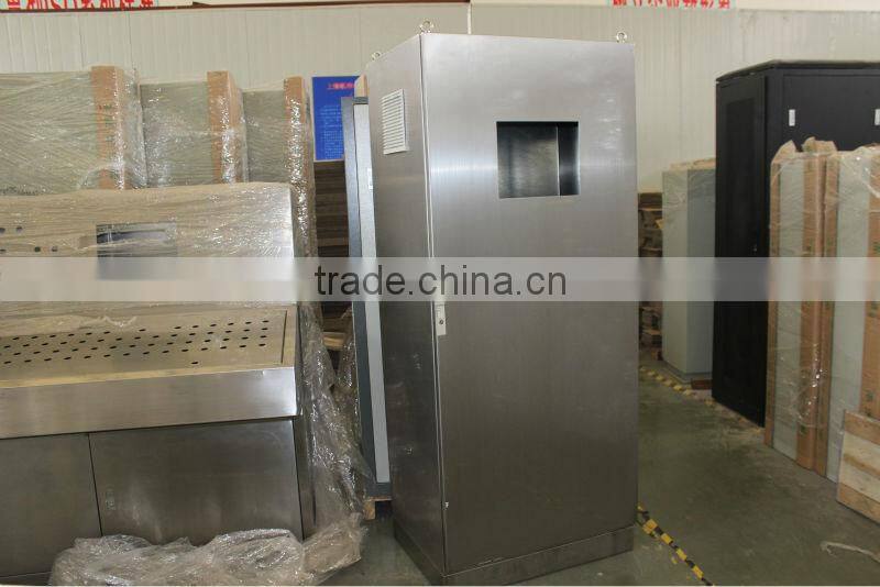distribution box type stainless steel cabinet with 9 frame fold IP 65 OEM CE certificate