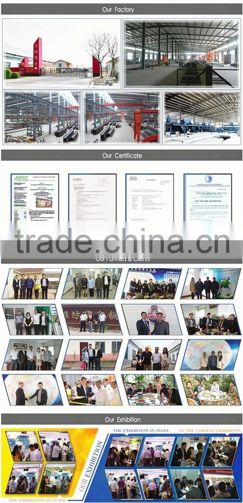 Super low cost innovative foam cement panel house smart prefabricated house plan house modern design