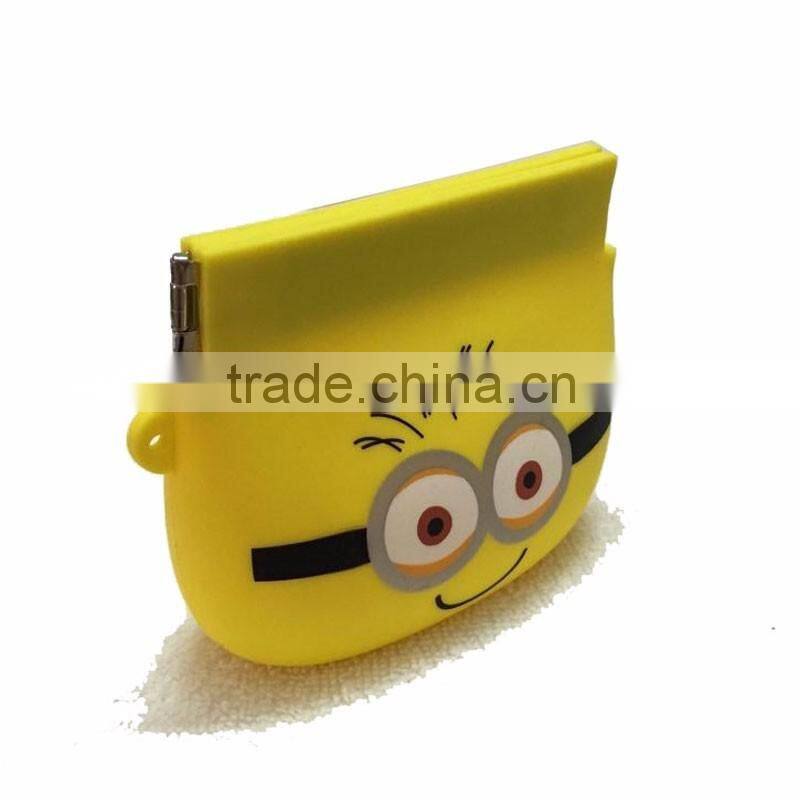 Trace Assurance Square Candy Jelly Coin Key Bag Women Change Money Wallet Promotion Magnetic Clip Clutch Snap Closure Purses