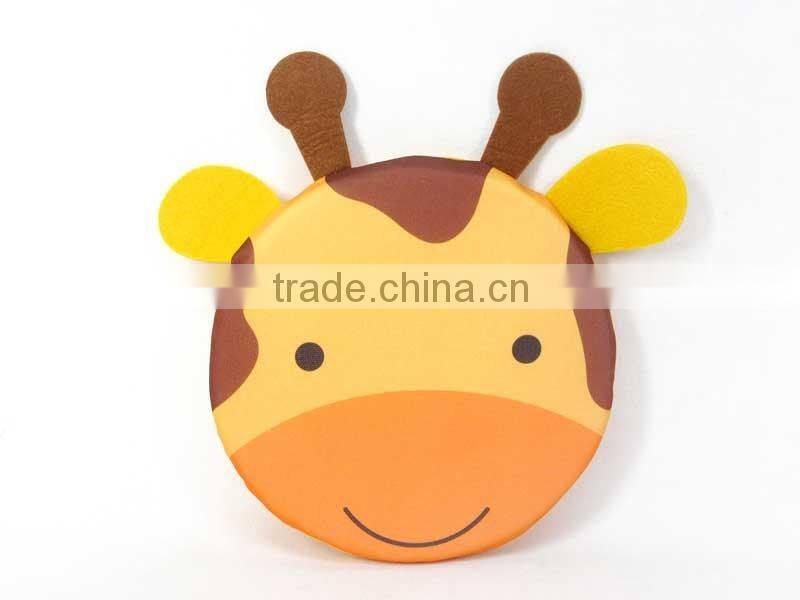 Kids summer toys sand beach toy game giraffe design soft frisbee