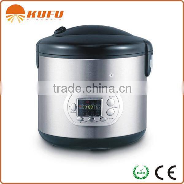 KF-R1 1.8L S/S + plastic body rice cooker with ce approved
