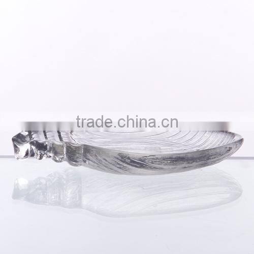 Handmade antique glass plates