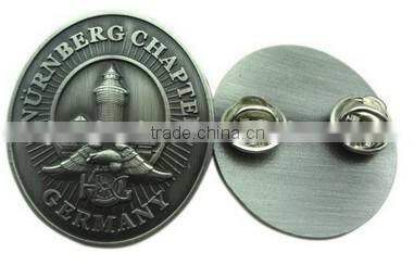 2015 new design customized pin badge