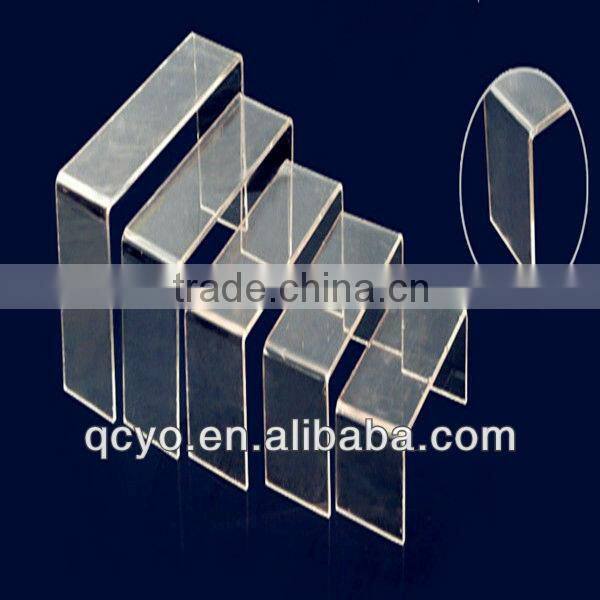 Elegant ,smooth acrylic shoe display case