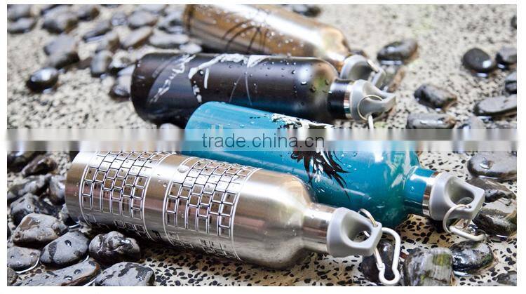 Outdoor 600ml travel sport stainless steel vacuum bottle