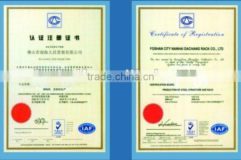 Dachang Manufactuer Supermarket Shelf with mesh backboard
