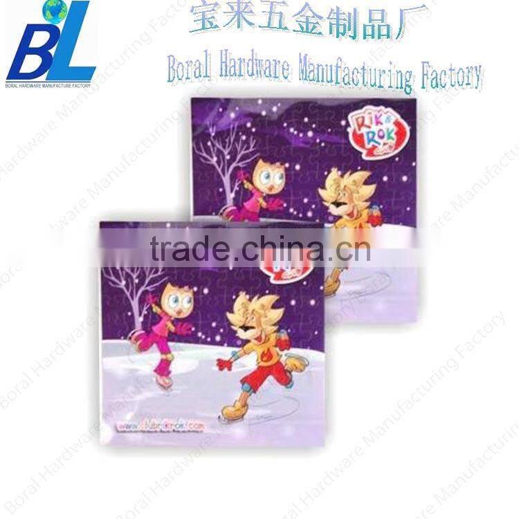 Promotional printed santa fridge magnet