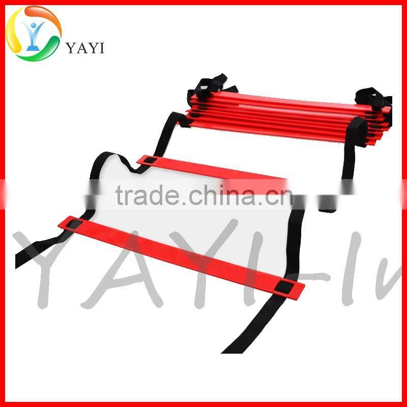 Sports Soccer Flat Adjustable Speed Agility Ladder with Free Carry Bag