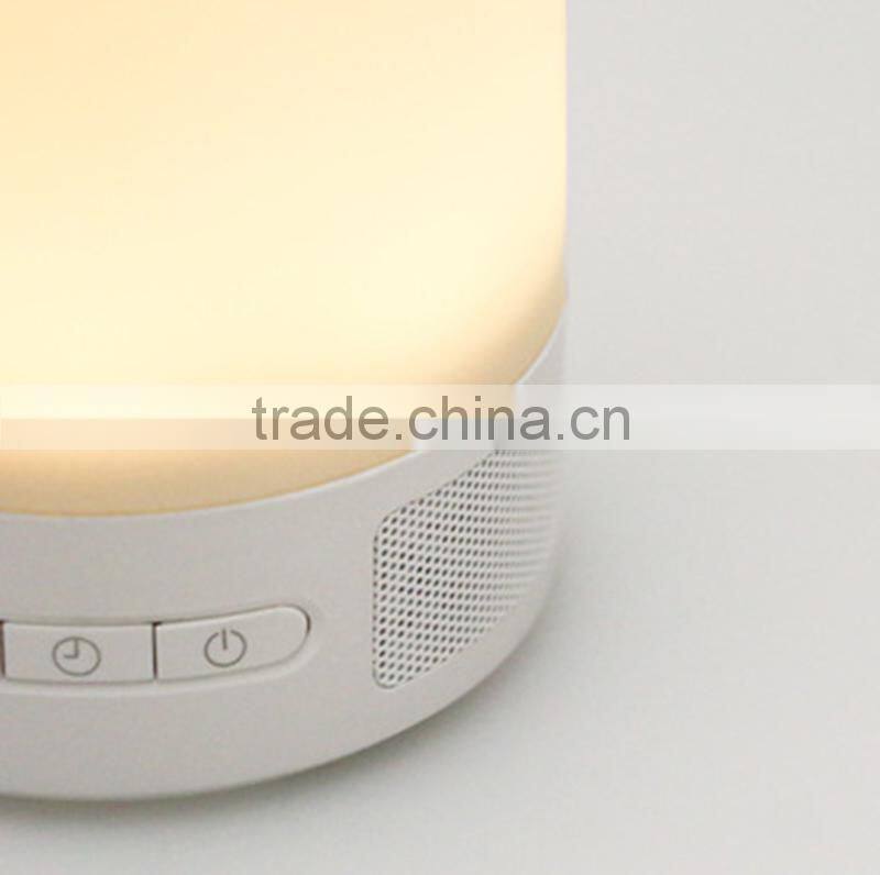 Fashion jewelry mini bluetooth speaker with led light