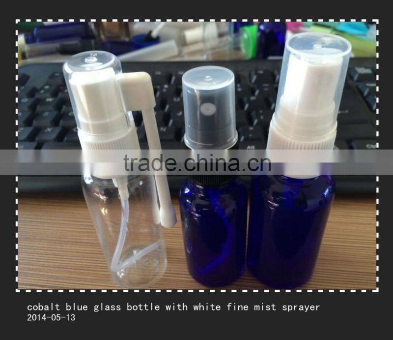 best quality perfume glass or plastic material fine mist pump spray bottles
