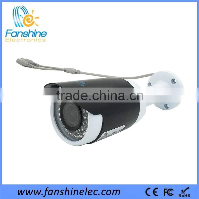 2016 New Design Outdoor Bullet POE P2P IP Camera With 4 Megapixel