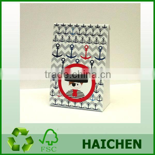 Pirate Chevron Gift Bag
