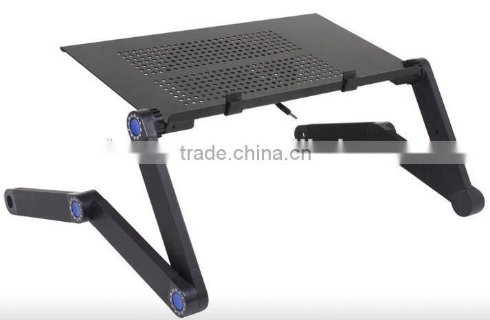 2015 hot sale morden Steel and wood laptop desk china manufacturer price