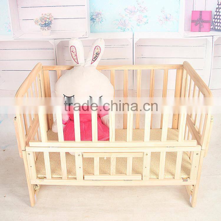 Wooden Baby Convertible Crib With Wheels Cute Baby Cribs