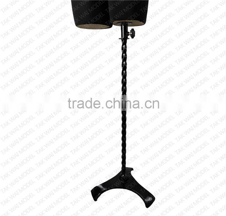 Cheap lady upper half body fiberglass display realistic mannequin