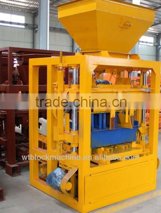 Smart block machine make 4 6 8 inch blocks QT4-24 from Linyi