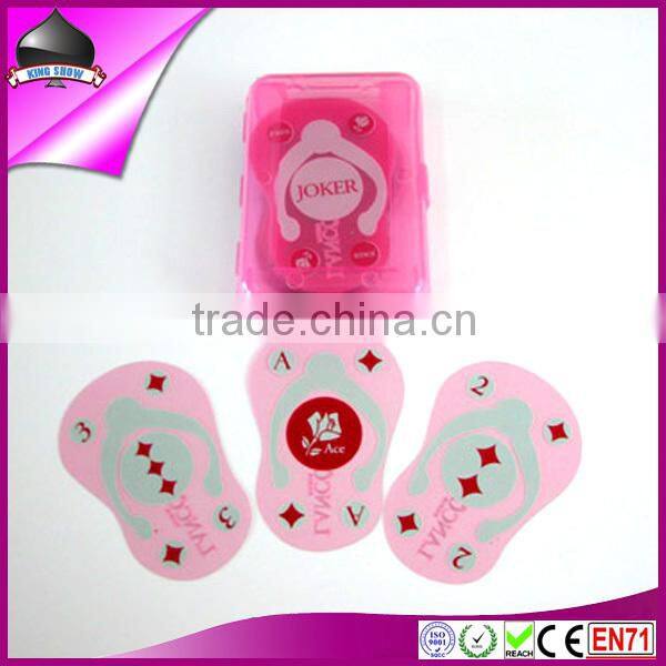 high end print transparent plastic cards for advertising promotional gift casino wholesale