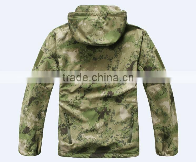 Uniseason men khaki military jacket