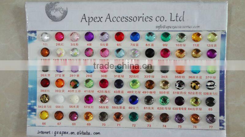 see green color acrylic Lead Free Nickle Free Apex Acrylic Claw Stone