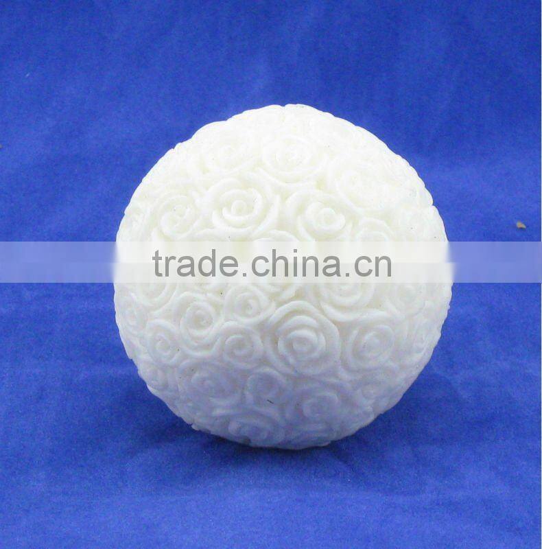 Rose Ball Candle