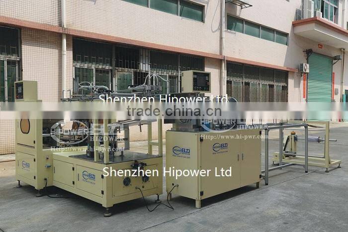 Automatic PVC Cylinder Forming Machine, PET Cylinder Making Equipment,PVC Round Tube Box Production Line