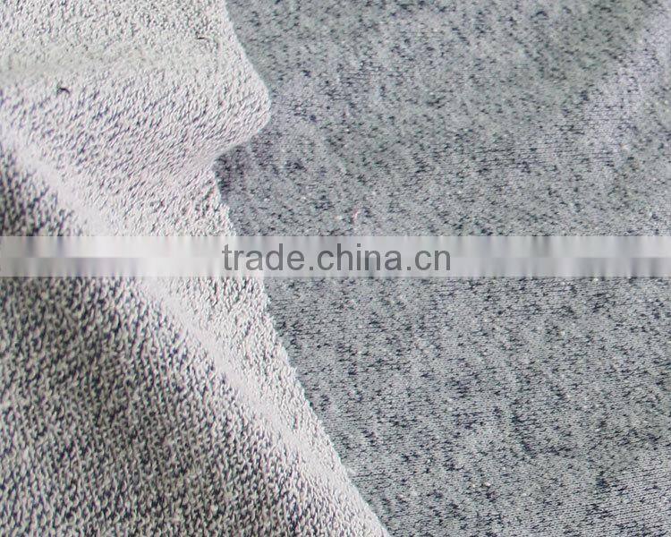 sport wear polyester cotton french terry fabric