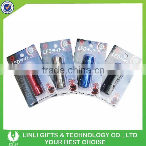 Custom Portable Mini Aluminium Flashlight Torch Led For Outdoor Sports