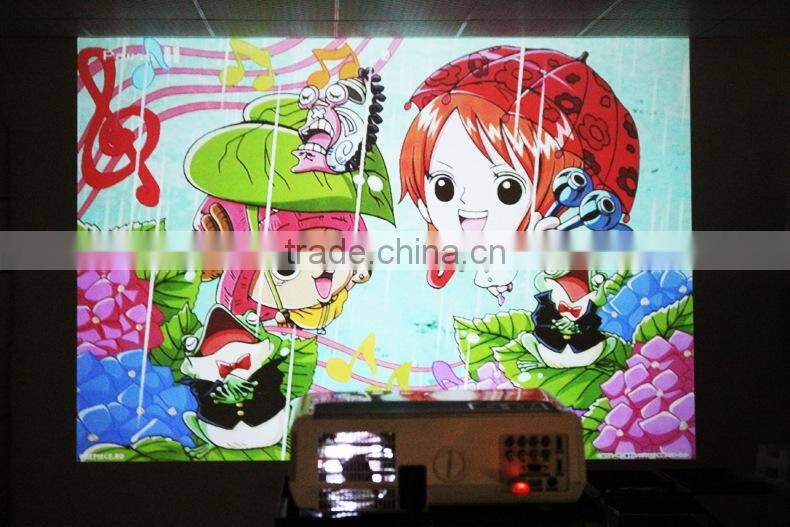 Brightest 4500lumens Native 1280*800 Full HD Led Digital Smart Projector,Wireless connect to iPhone/iPad