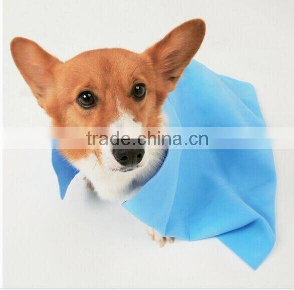 pet supply dog accessory pva material dog cooling towel